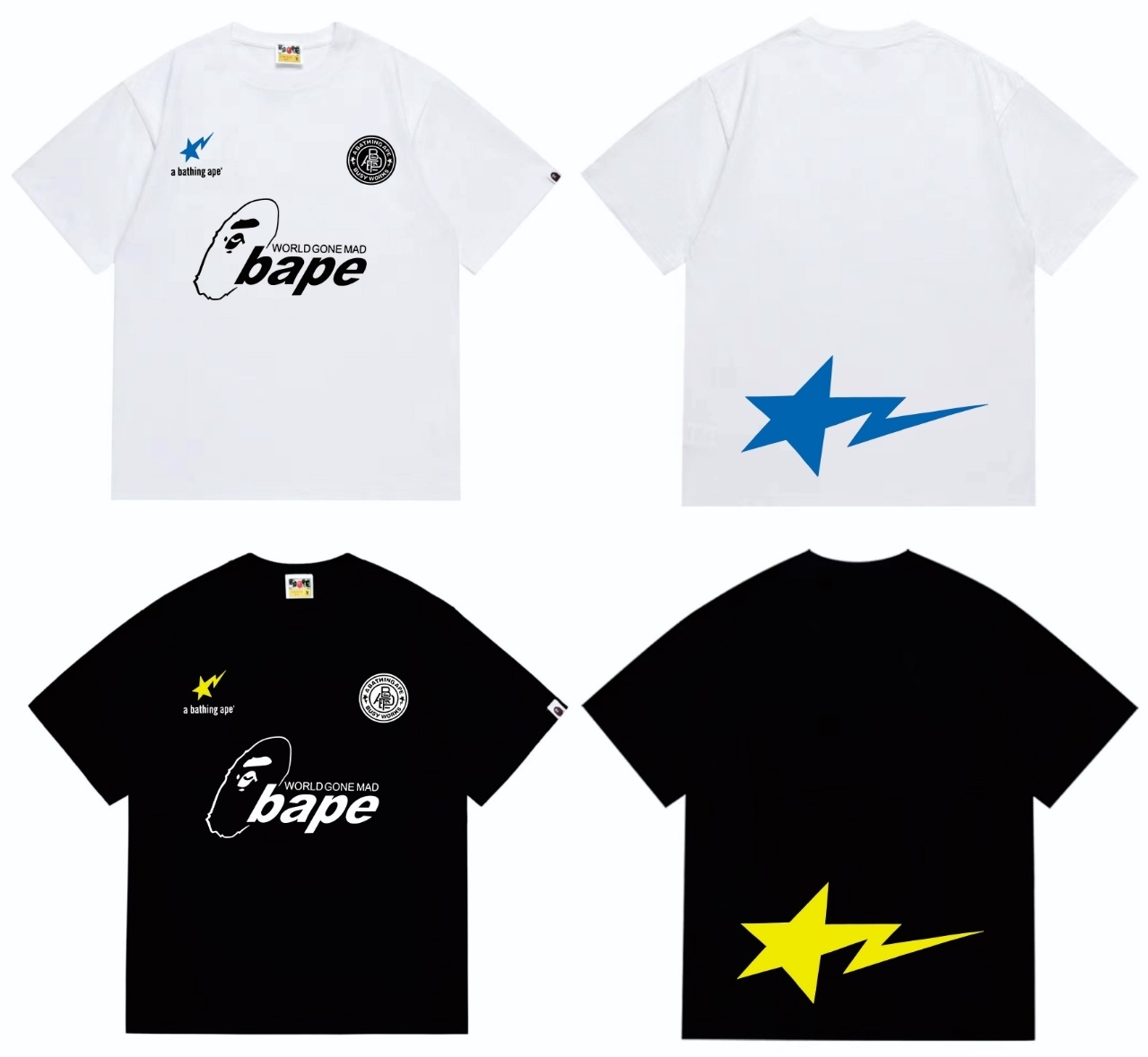 Ape Man Loose Trend Short Sleeve T-shirt