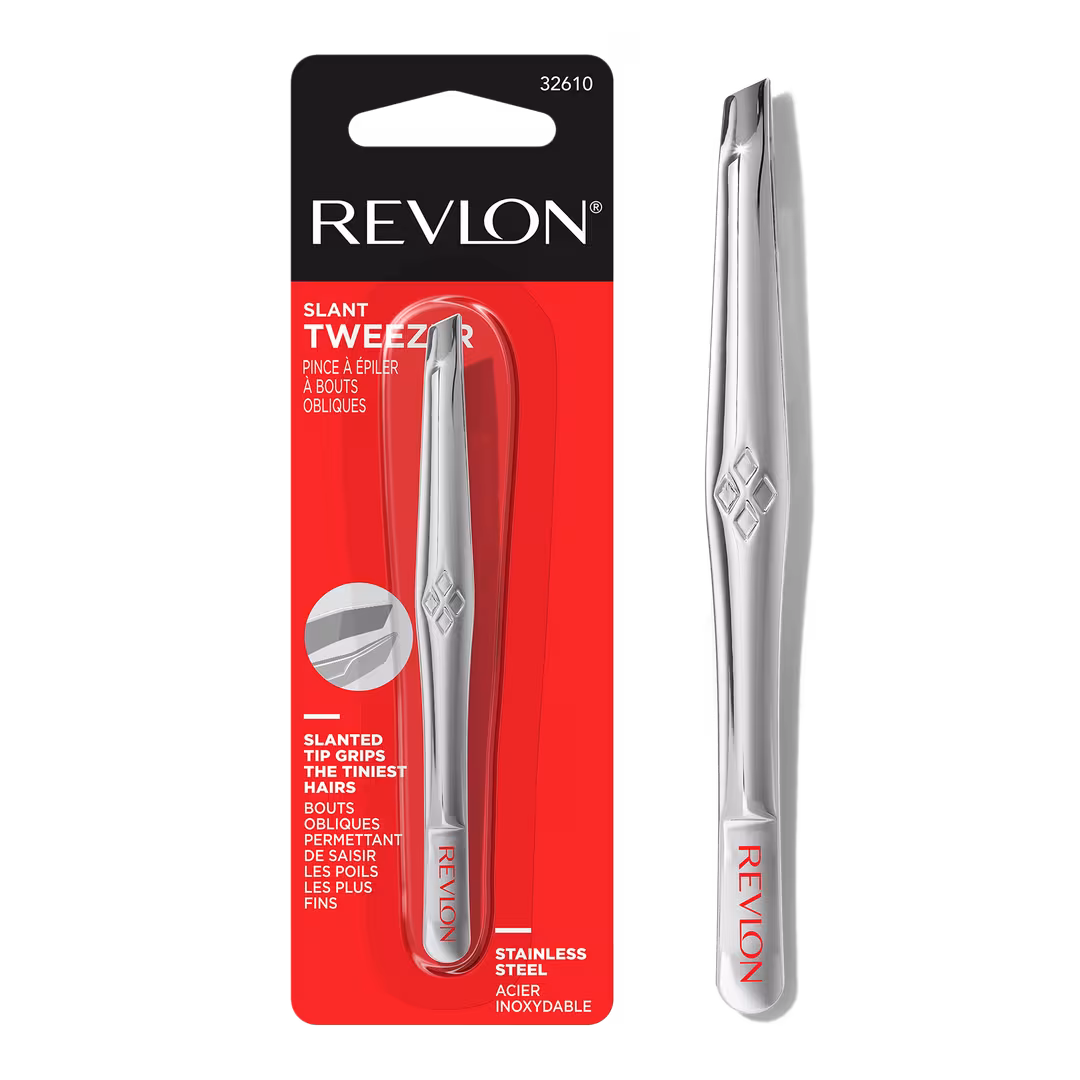 Revlon  Slant Tip Deluxe Tweezer