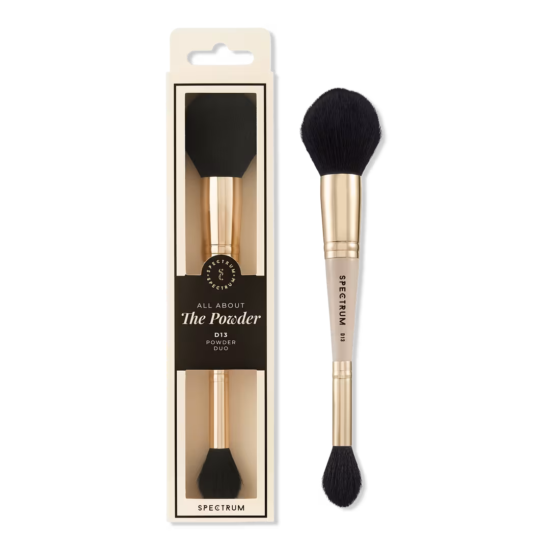 Spectrum  All About The Powder Dual-Ended Brush