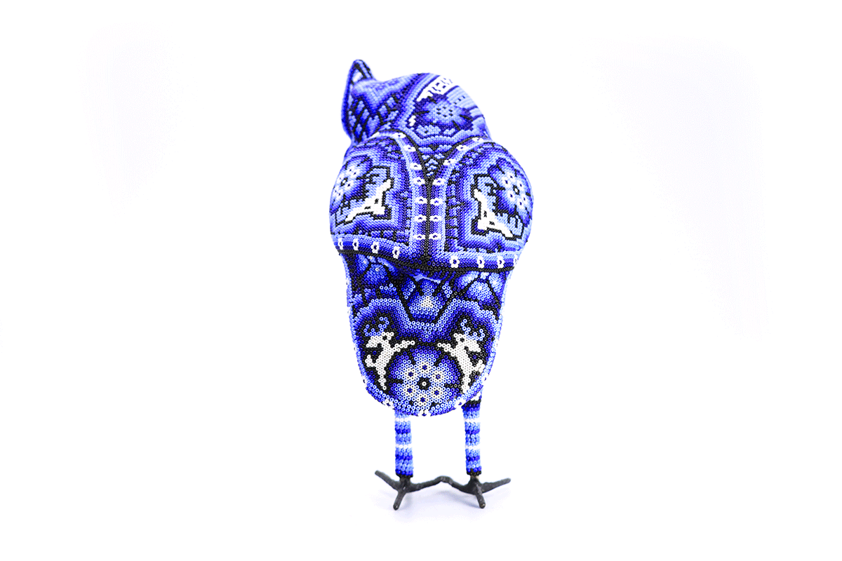 Búho - Obra de Arte Huichol