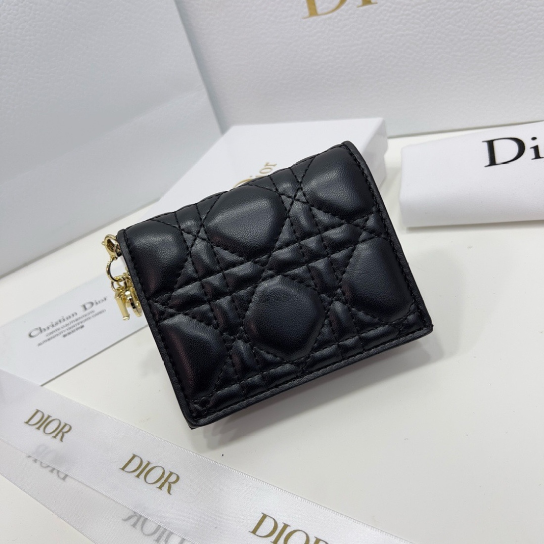Dior Lady Dior Wallet card holder