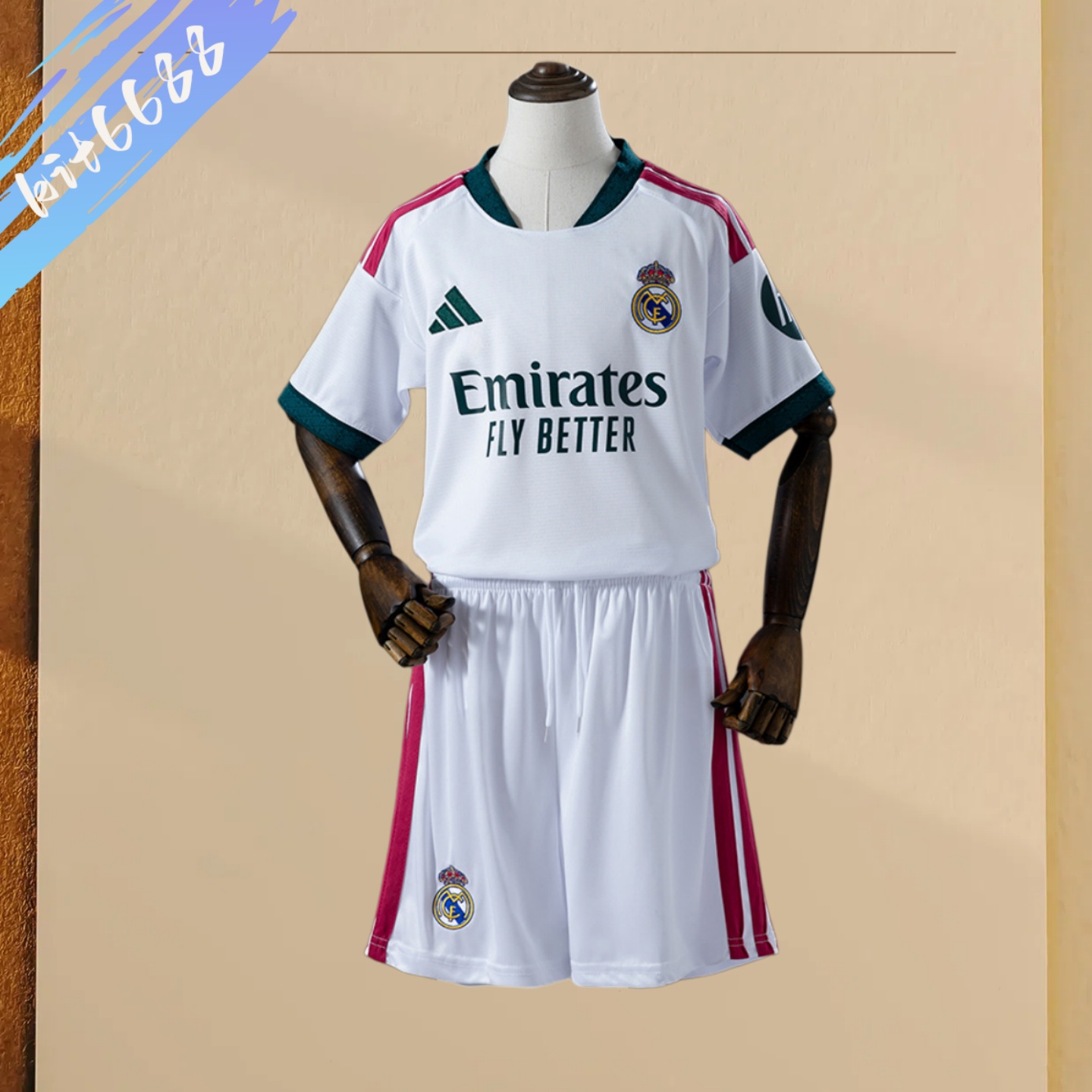 2026/2027 Real Madrid Home Football Shirts (Adult Kids Kit socks)