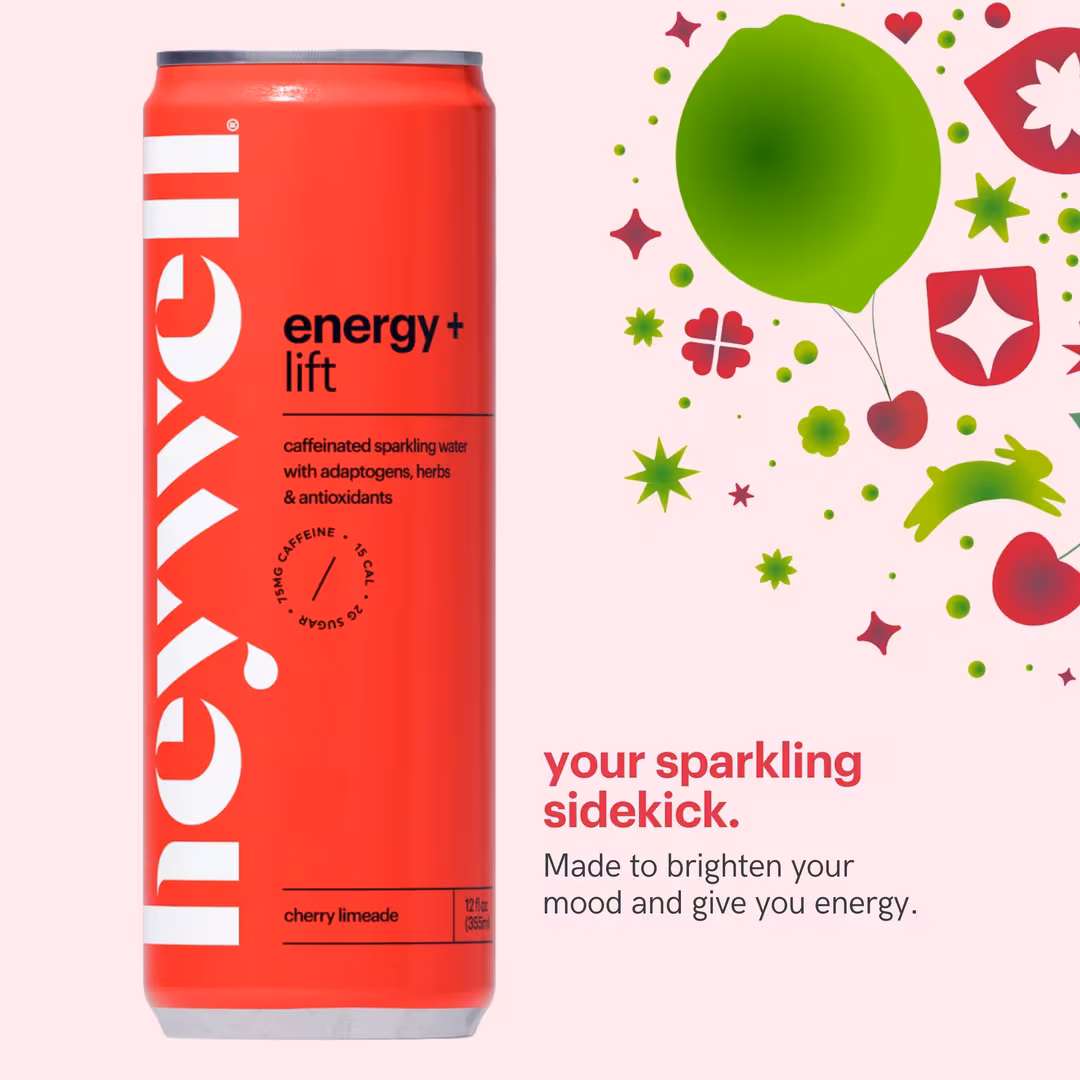 Heywell  Energy + Lit Sparkling Cherry Limeade 12-Pack