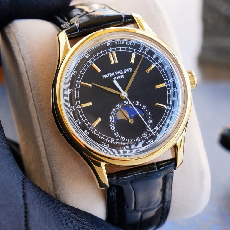 Patek Watch  CALATRAVA 40 GOLD CASE MOONPHASE