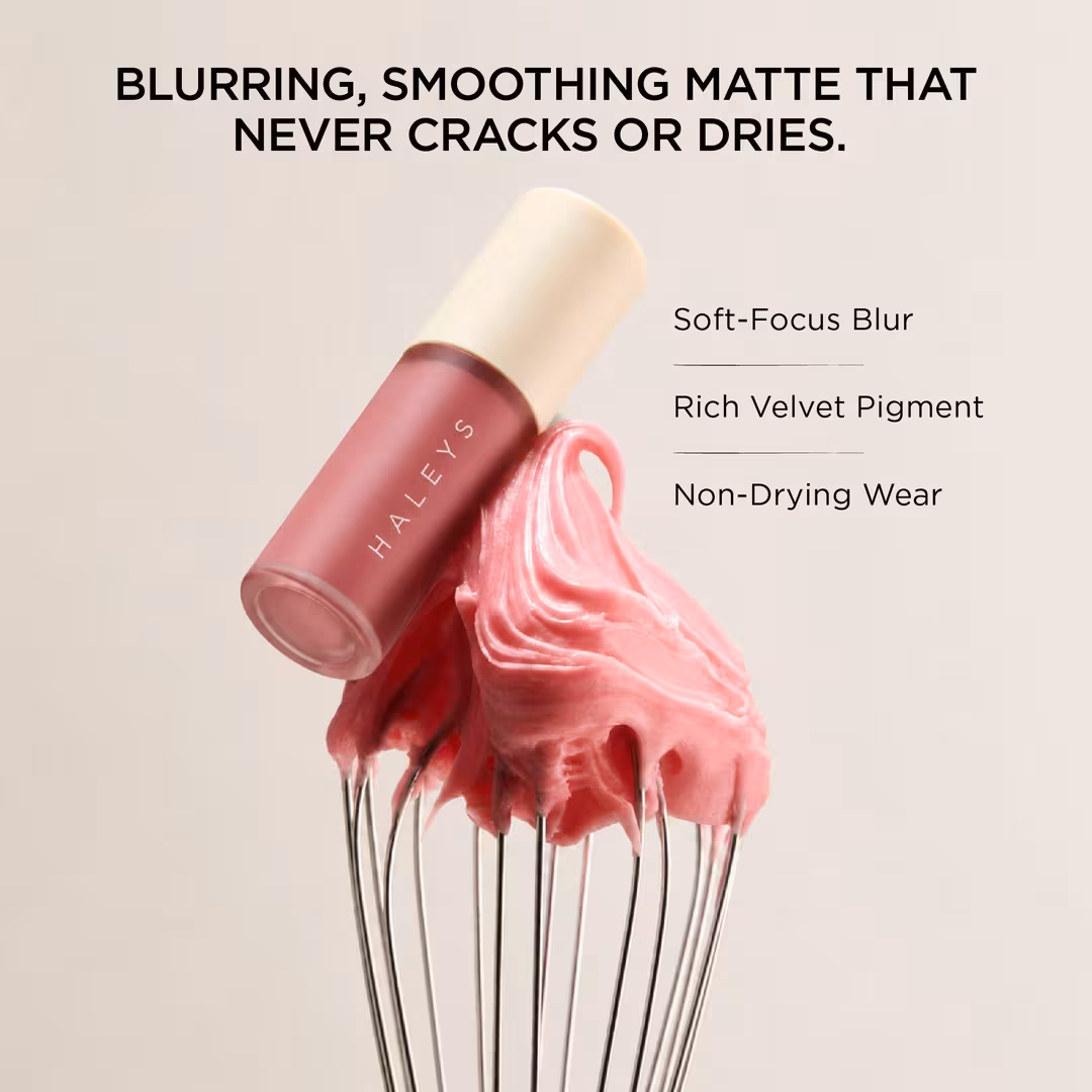 HALEYS Beauty  Re-blur Velvet Matte Lip Cream