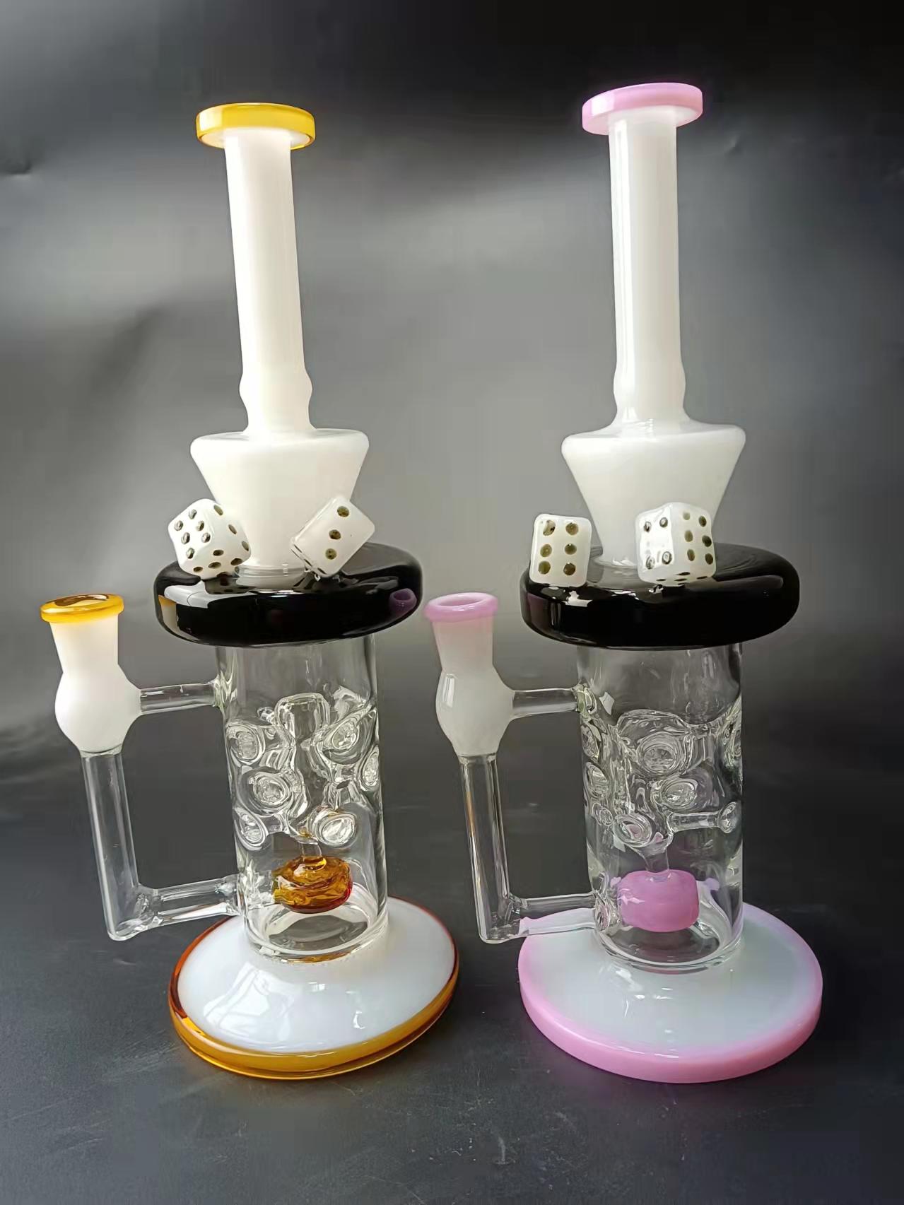 11 Casino Dice Glass Bong