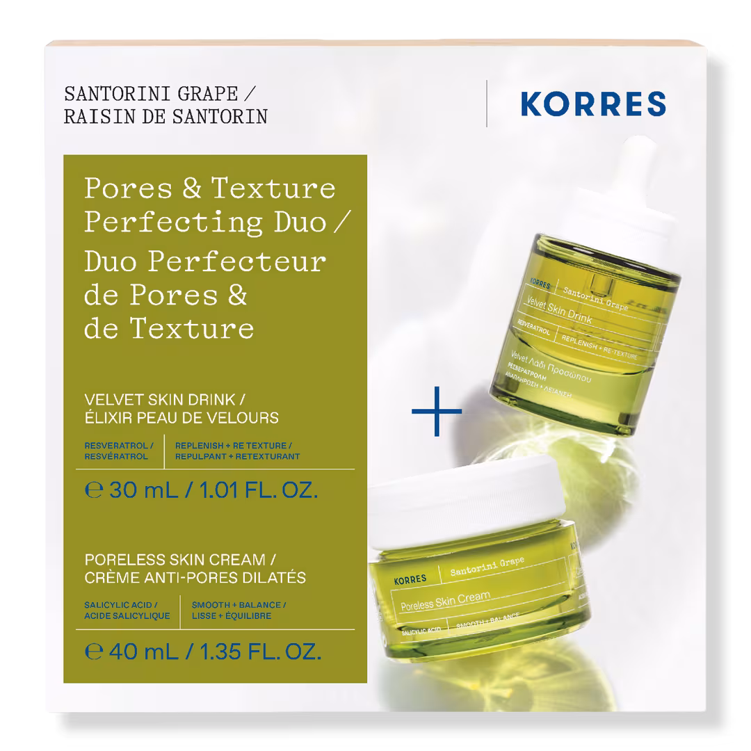 KORRES  Santorini Grape Pores & Texture Perfecting Duo