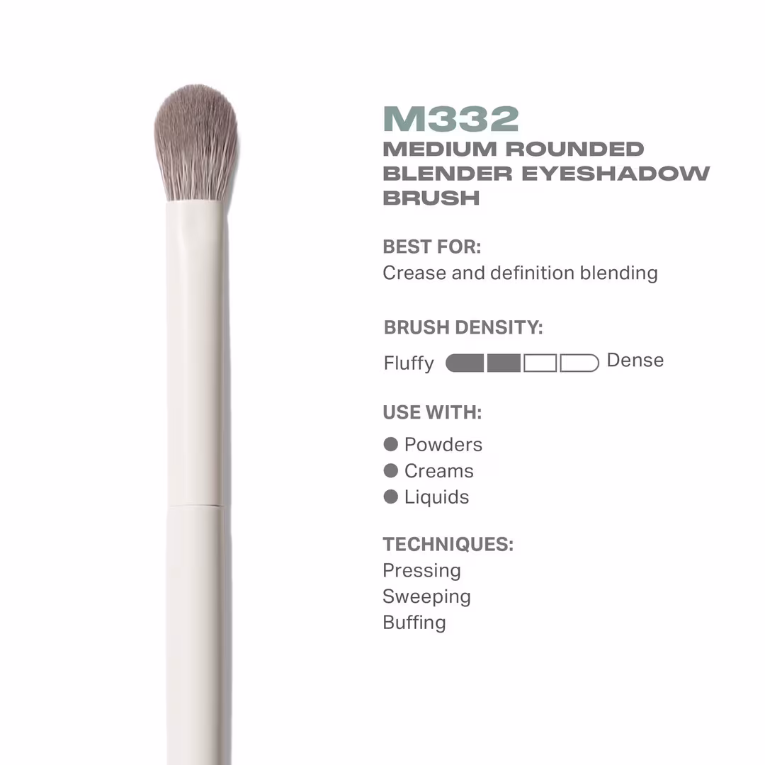 Morphe  M332 Medium Rounded Blender Eyeshadow Brush