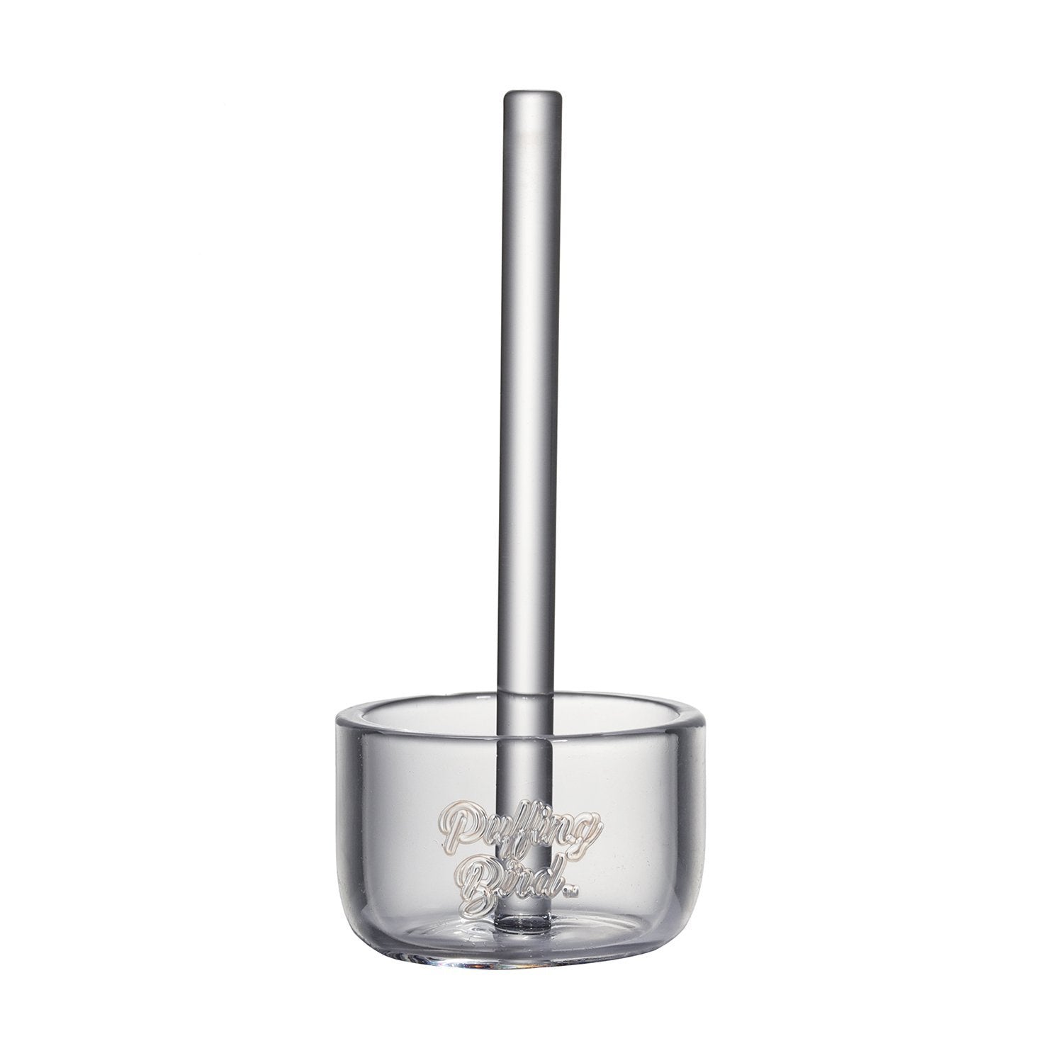 Puffing Birdâ„?Flat Top Quartz Banger With Straight Handle Quartz Carb Cap Set