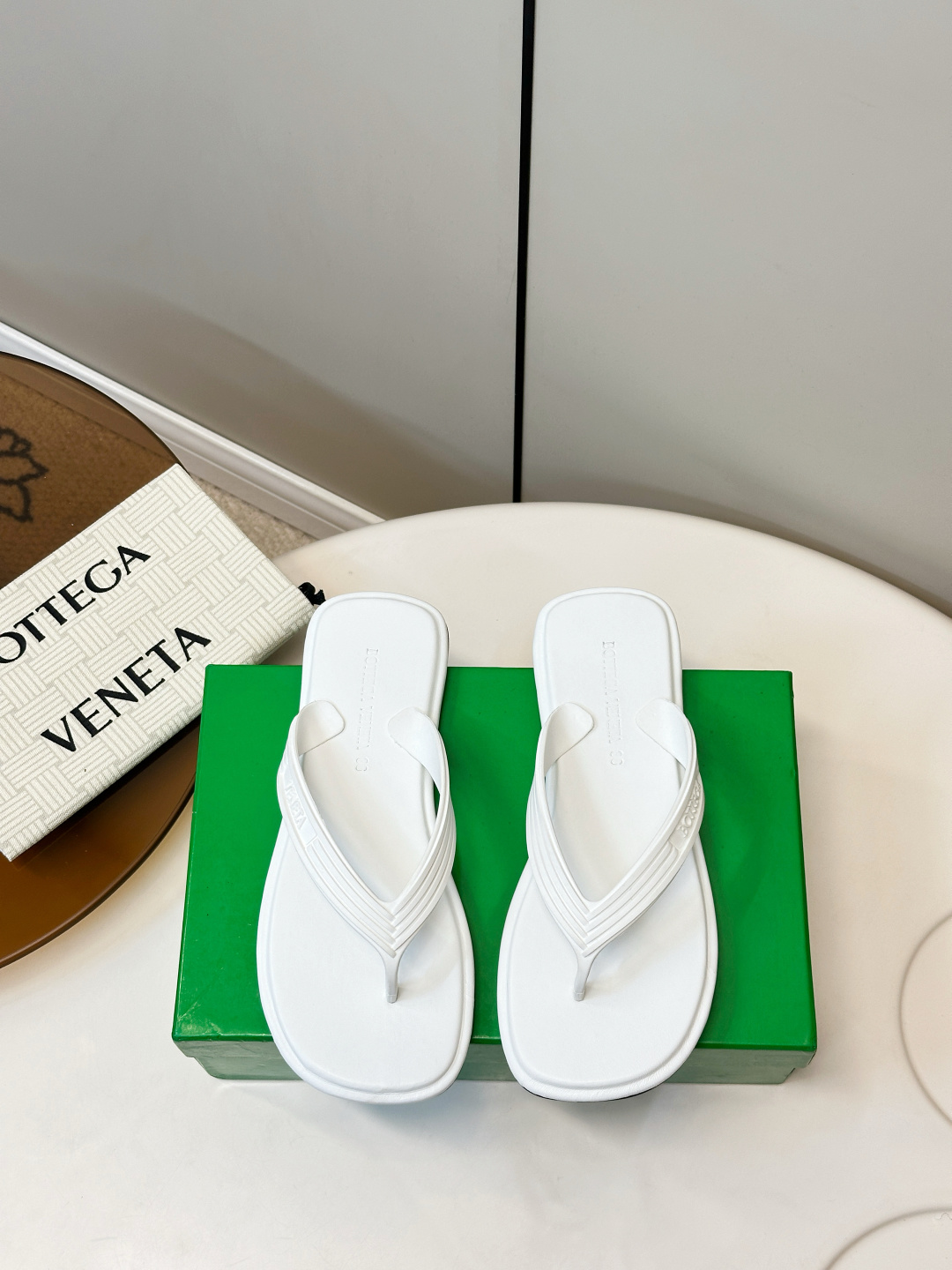 Bottega Veneta Flat Sandals