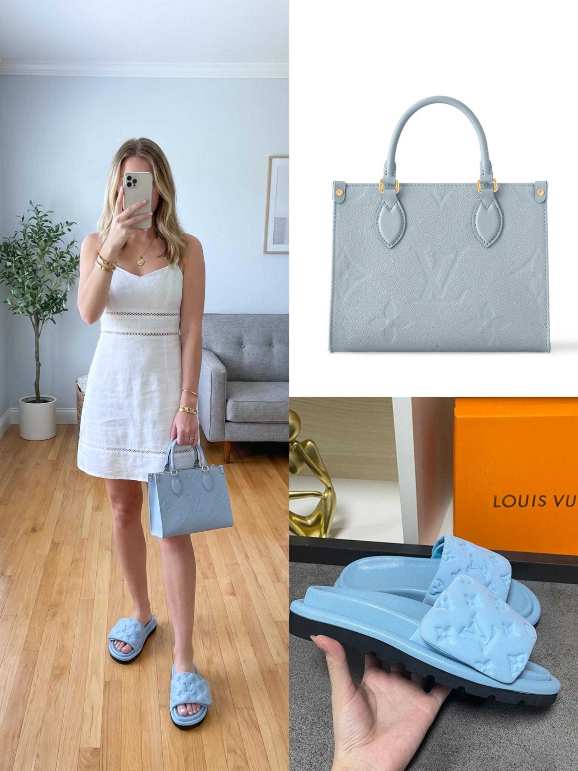 LV Shoes & Bag Set