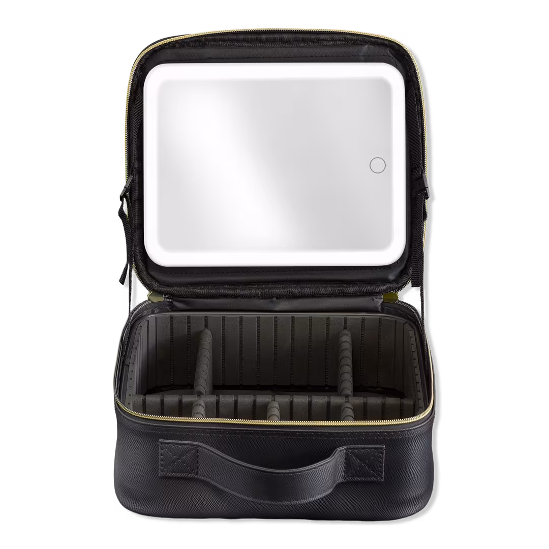 iHome  Makeup Case with LED Portable Lighted Vanity Mirror