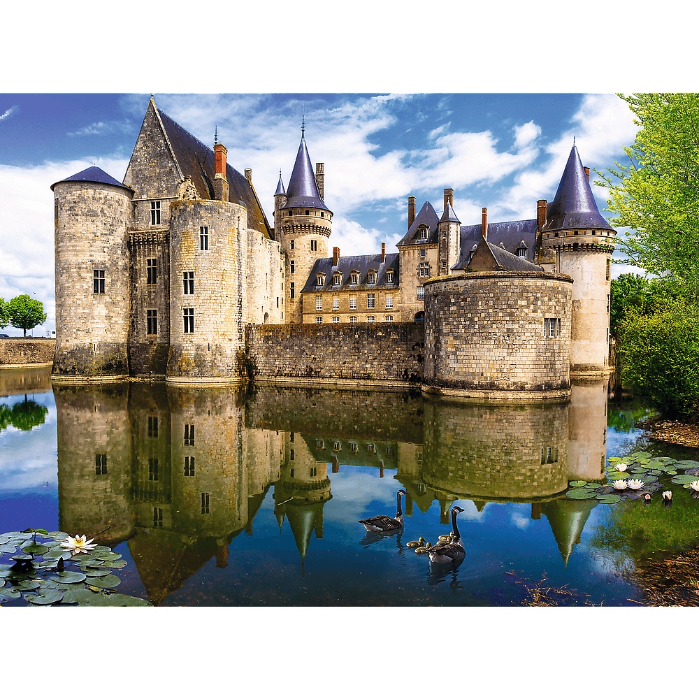 Puzzle 3000 El. Zamek W Sully-Sur-Loire, Francja