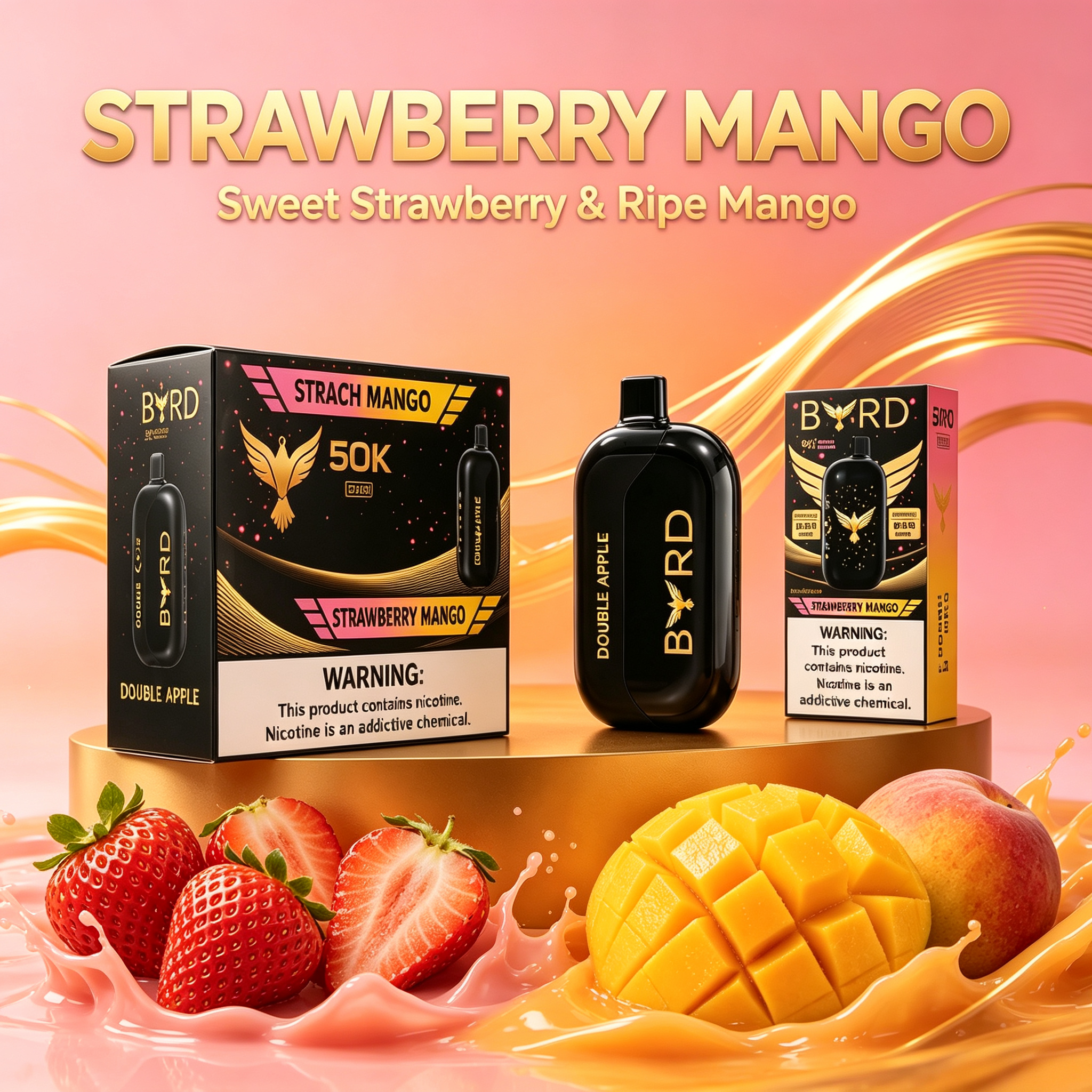 🦅🍓🥭 Strawberry Mango