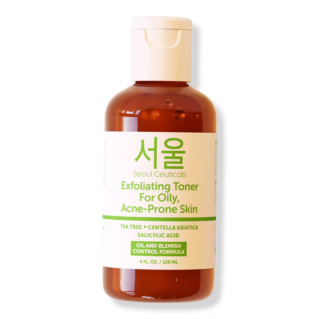 Seoul Ceuticals  Korean Skin Care Exfoliating Toner for Oily, Acne-Prone Skin