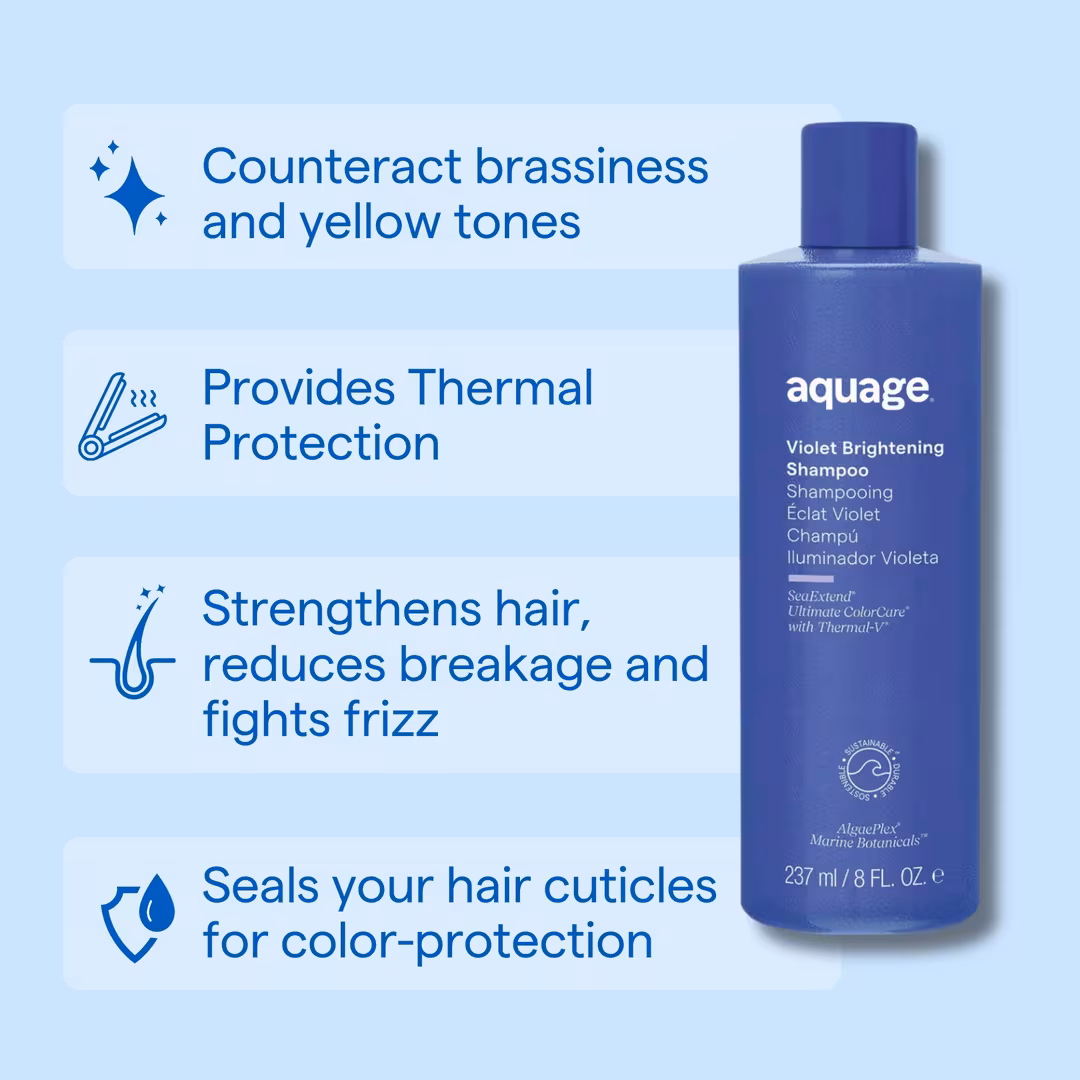 Aquage  Violet Brightening Shampoo