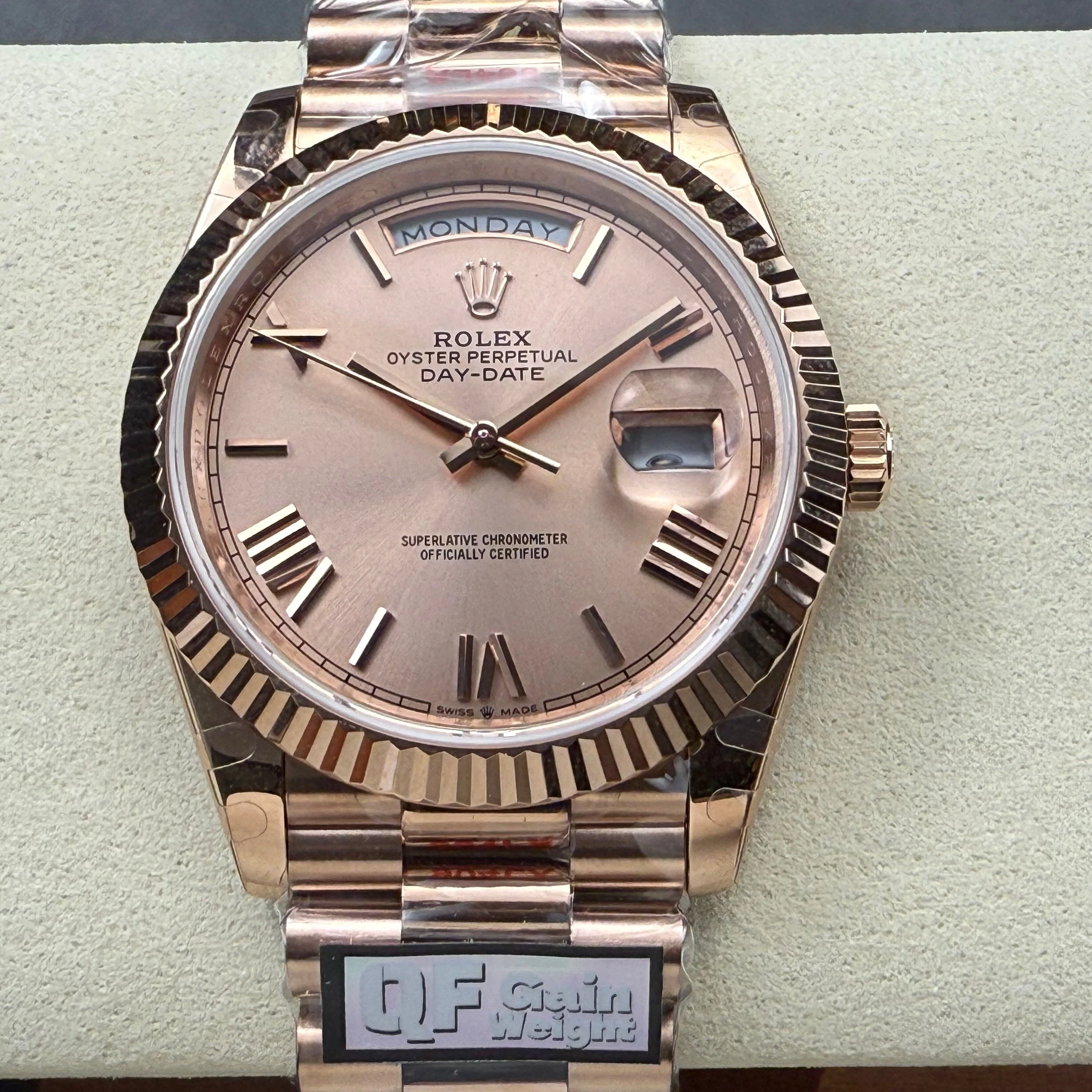 Rolex Watch Day-Date 40mm Pink Gold