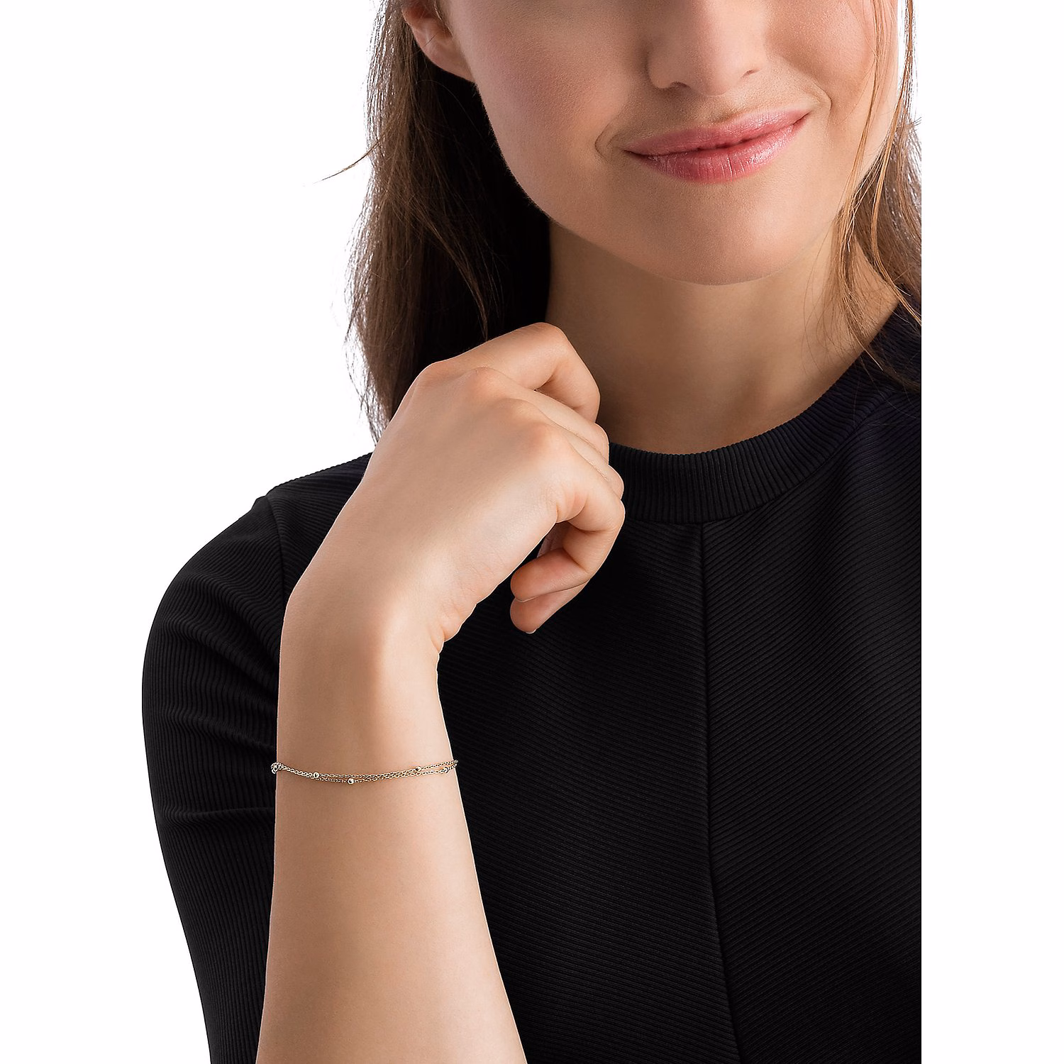Armband 375er Gelbgold