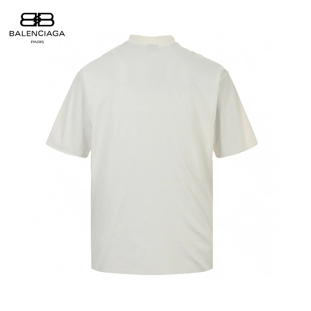 Balenciaga Planet Earth T-Shirt (White)