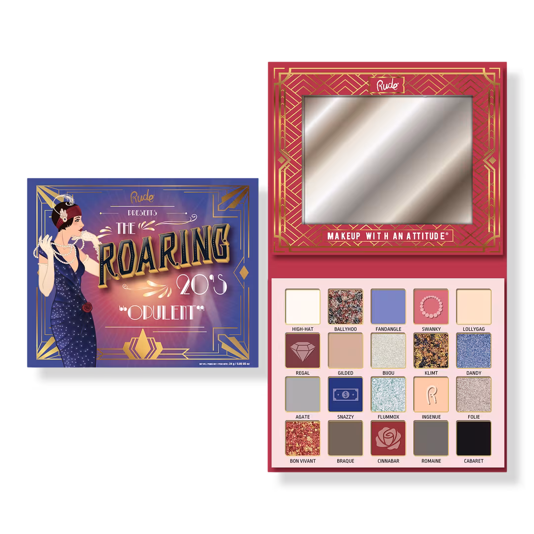 Rude  The Roaring 20's Eyeshadow Palette - Opulent