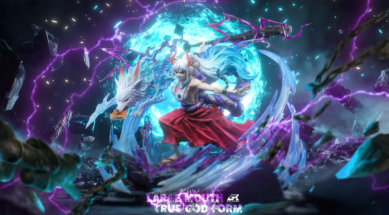 One Piece - Yamato | Resin Statue | by GTR Studio