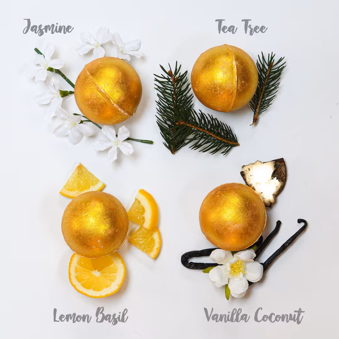 Lovery  24K Gold Bath Bombs Gift Box