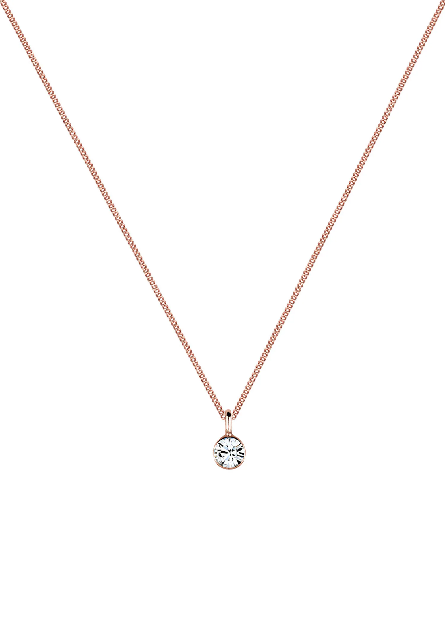 925 Sterling Silber rosévergoldet, mit Kristallen von Swarovski®