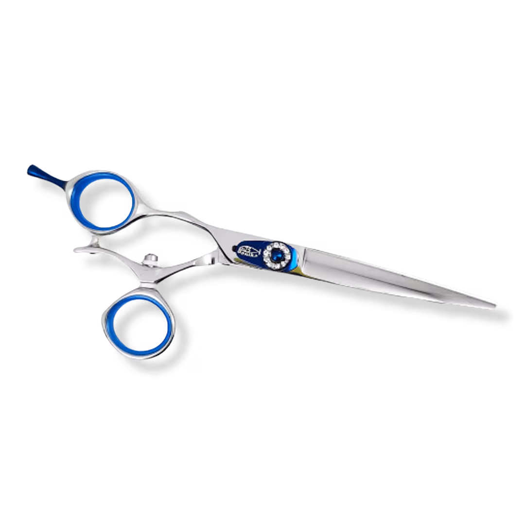 Bonika Shears  Silk Twisters Left-Handed Swivel Thumb Scissors