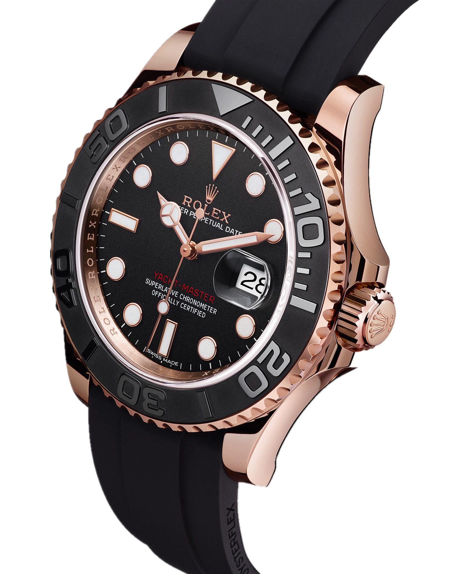 Rolex Yacht Master Rubber Strap 116655 Mens 40MM