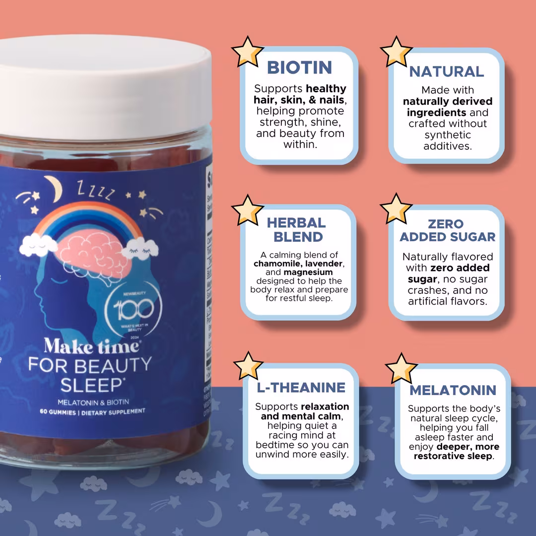 Make Time Wellness  Make Time Beauty Sleep Gummies