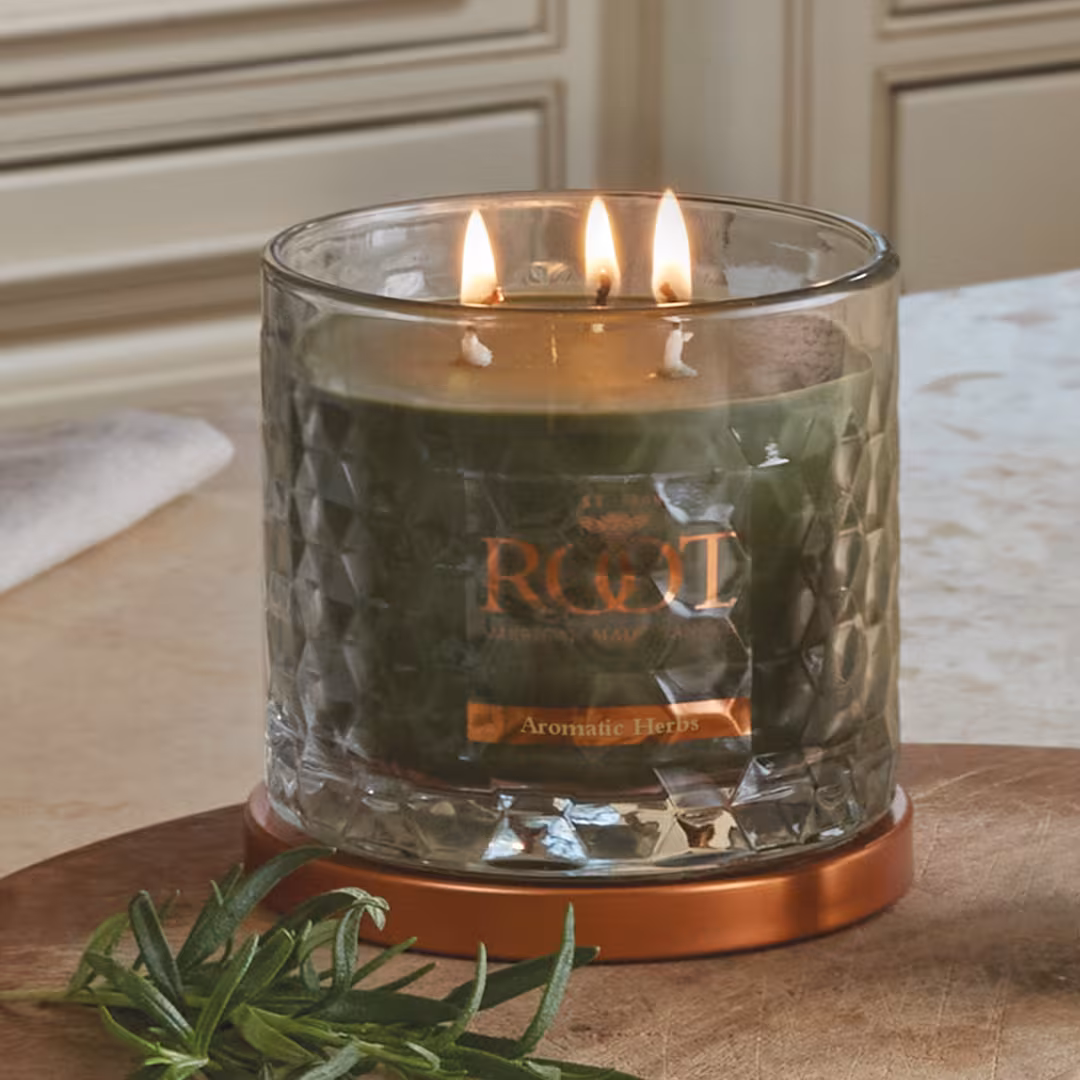 Root Candles  Legacy Collection Luxury Scented Candle - Aromatic Herbs