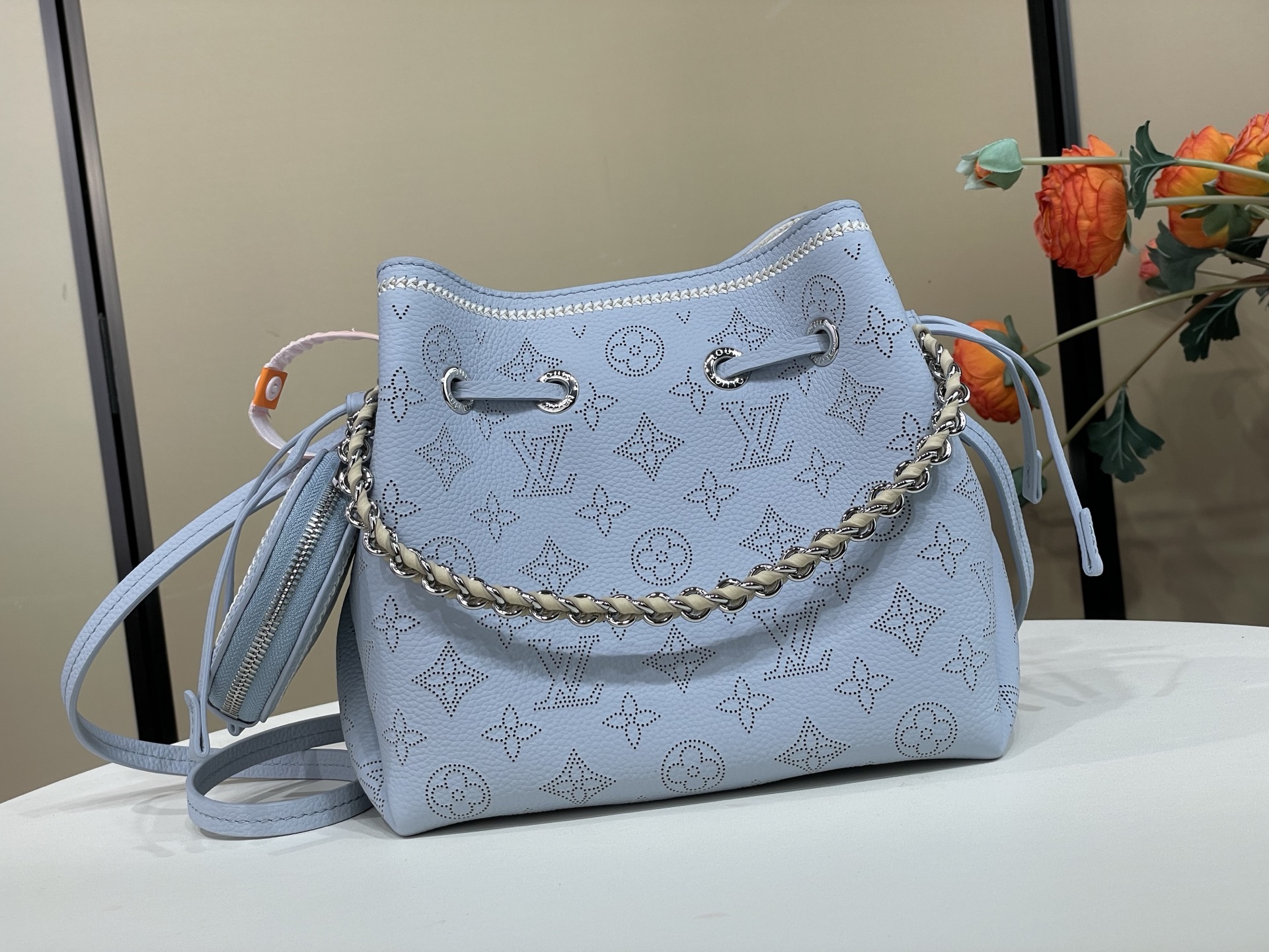 LV Bella Bucket Handbag Light Blue M57068 28885