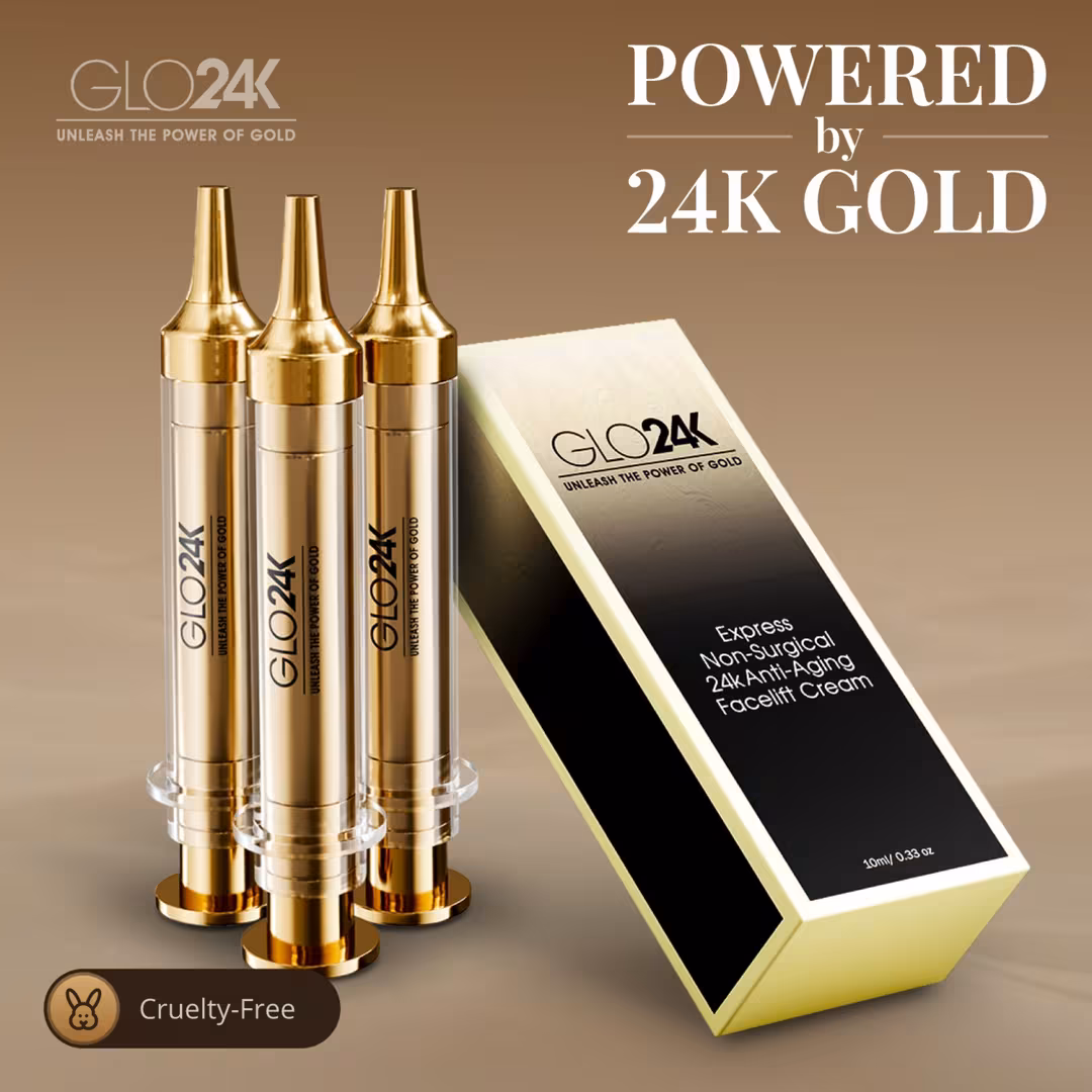 Glo24k  Express Non-Surgical Anti-Aging Facelift Cream