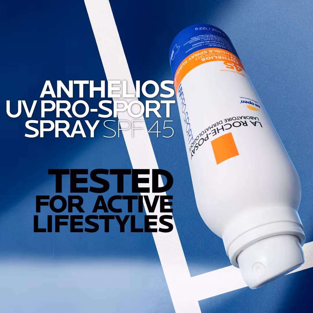 La Roche-Posay  Anthelios UV Pro-Sport Invisible Spray Sunscreen SPF 45