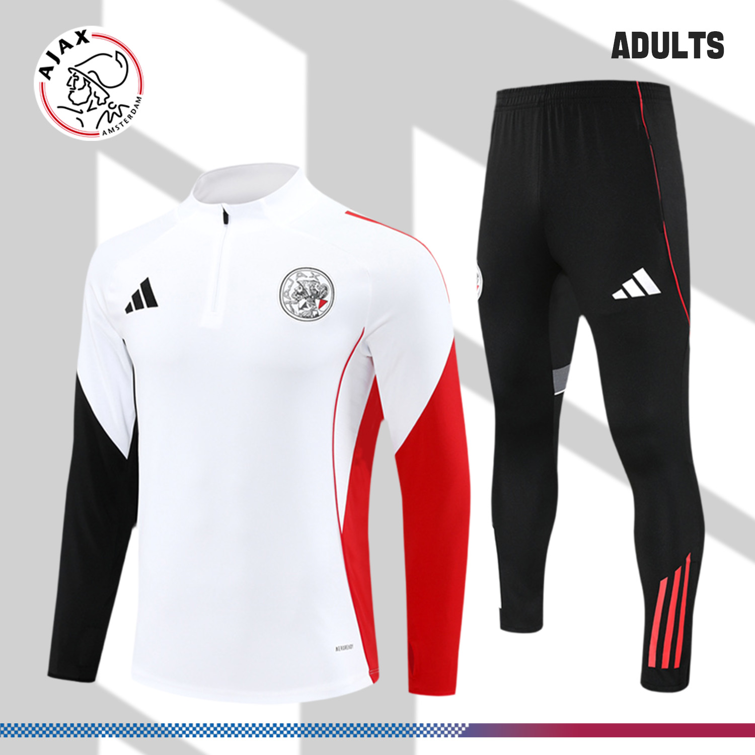 2025/2026 Ajax Adult Half Zip Training Suit (Adult Kit)