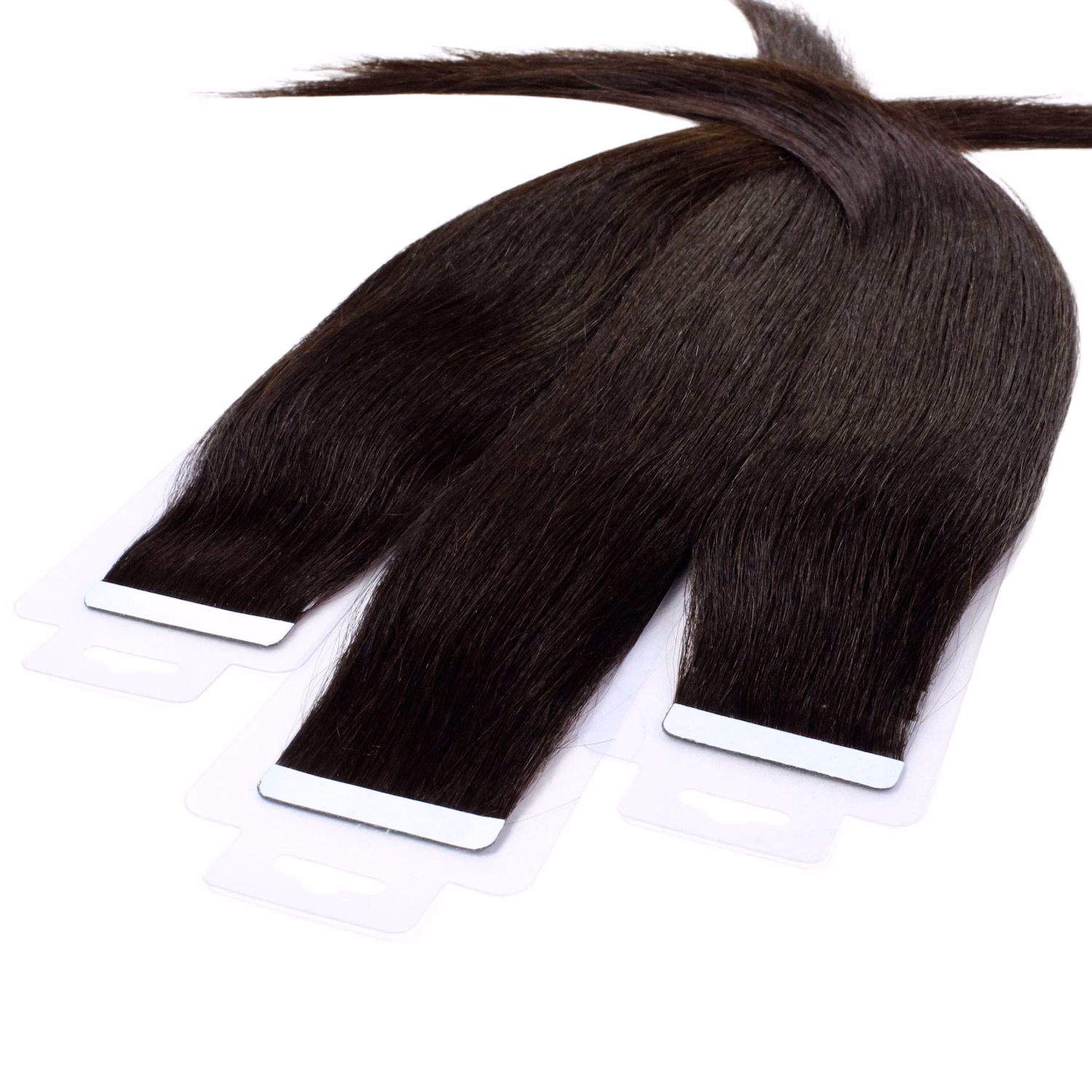 Tape Extensions Echthaar #5/0 Hellbraun