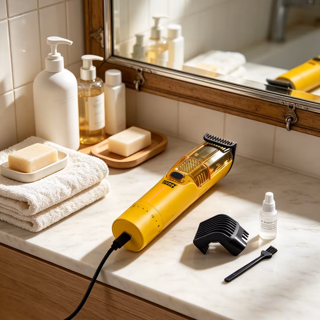 Happy Trails  The Vac-Groom Head-to-Toe Trimmer