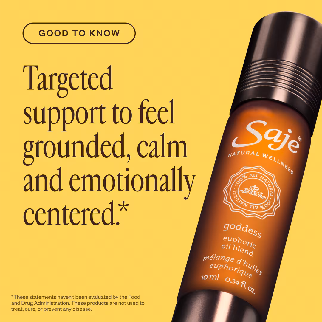 Saje Natural Wellness  Goddess Euphoric Oil Blend Roll-On