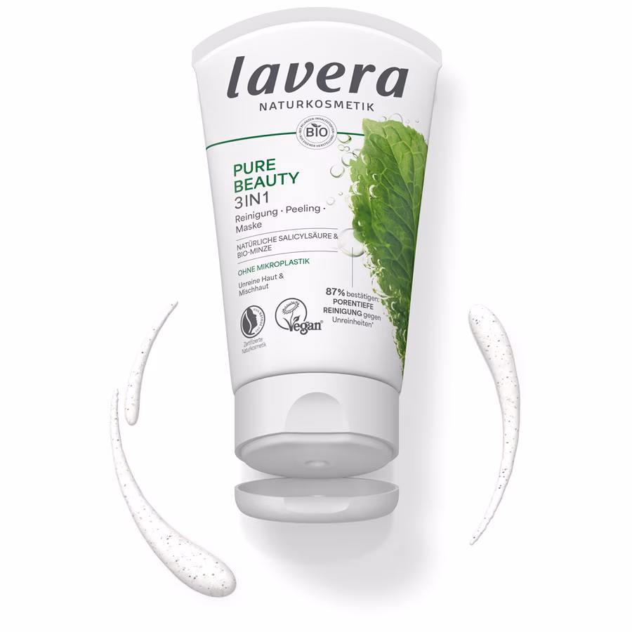 Pure Beauty 3in1 Reinigung Peeling Maske