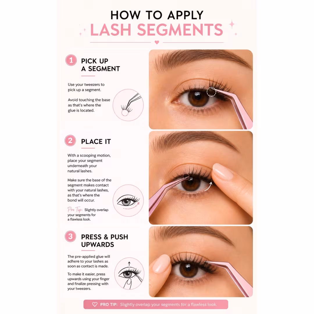 Pink Rabbit Cosmetics  Brown Sugar Short Lash Extensions