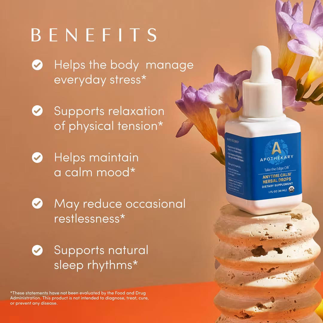Apothékary  Take the Edge Off Stress Relief Tincture