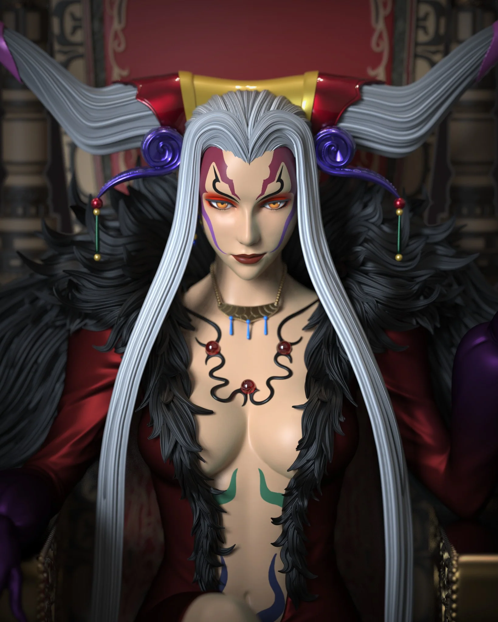Final Fantasy - Ultimecia | 1:4 Resin Statue | by Solar Studio