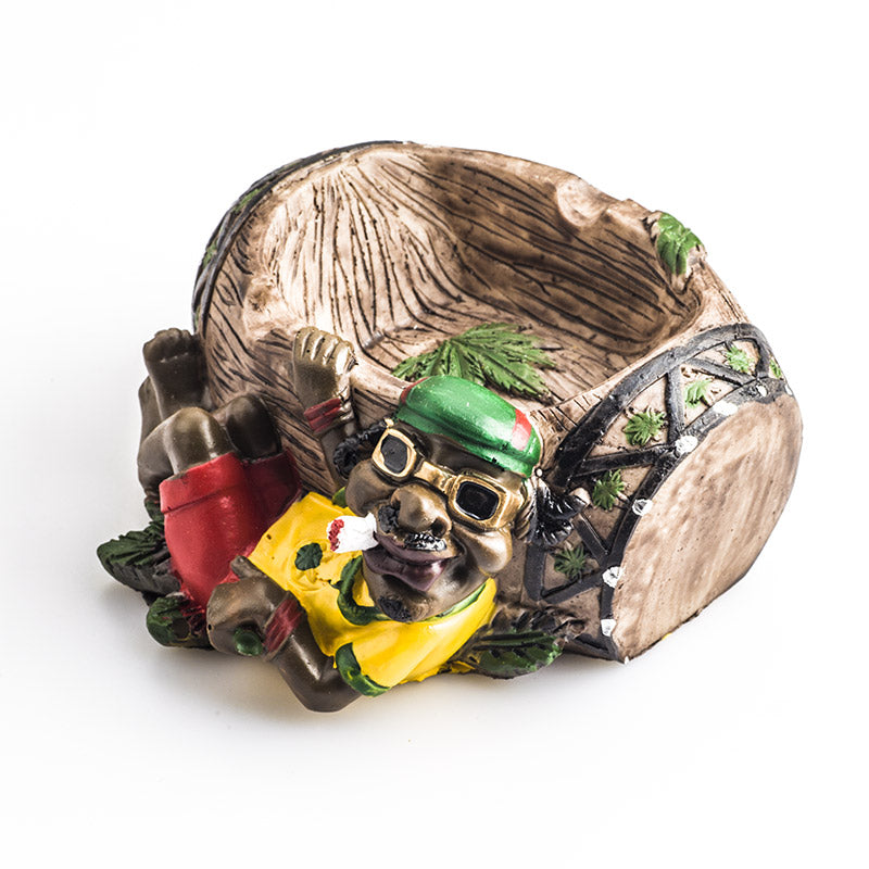Handmade Jamaican Resin Ashtray