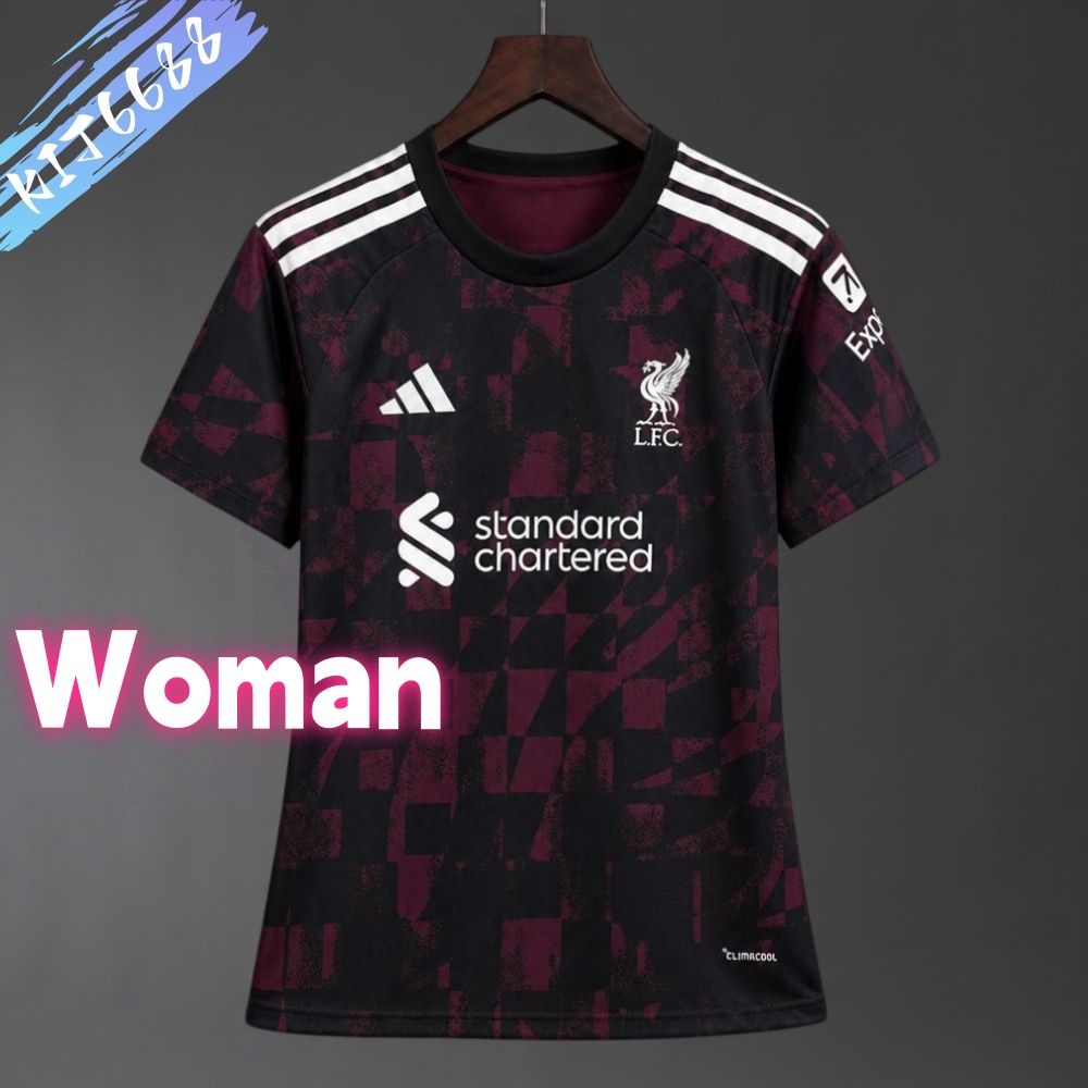 2025/2026 Liverpool Third Away Football Shirt (Womens)
