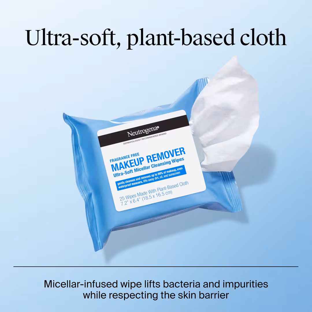 Neutrogena  Makeup Remover Cleansing Towelettes Fragrance Free