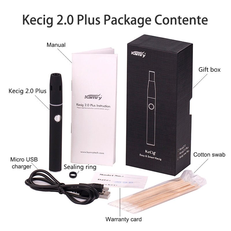 Ecig 2.0 Plus Heating Vape Pen Kit
