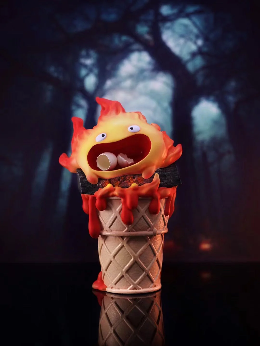 LongMiao Studio - Howl’s Moving Castle Ice Cream Calcifer | 哈尔的移动城堡 冰淇凌卡尔西法