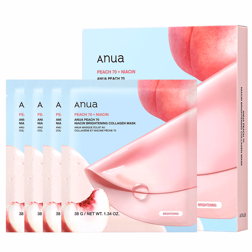 Peach 70 Niacin Brightening Collagen Mask