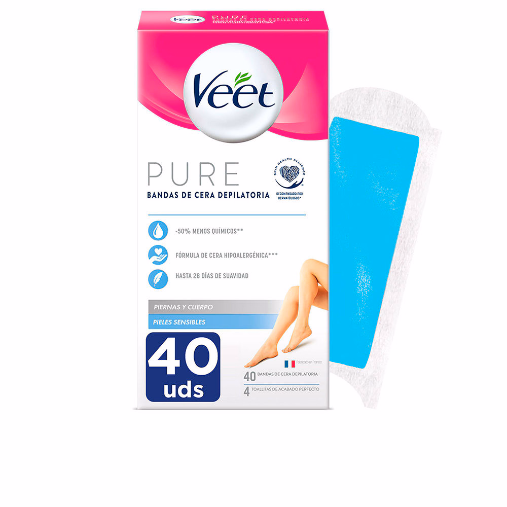 PURE WAX BANDS für empfindliche Haut