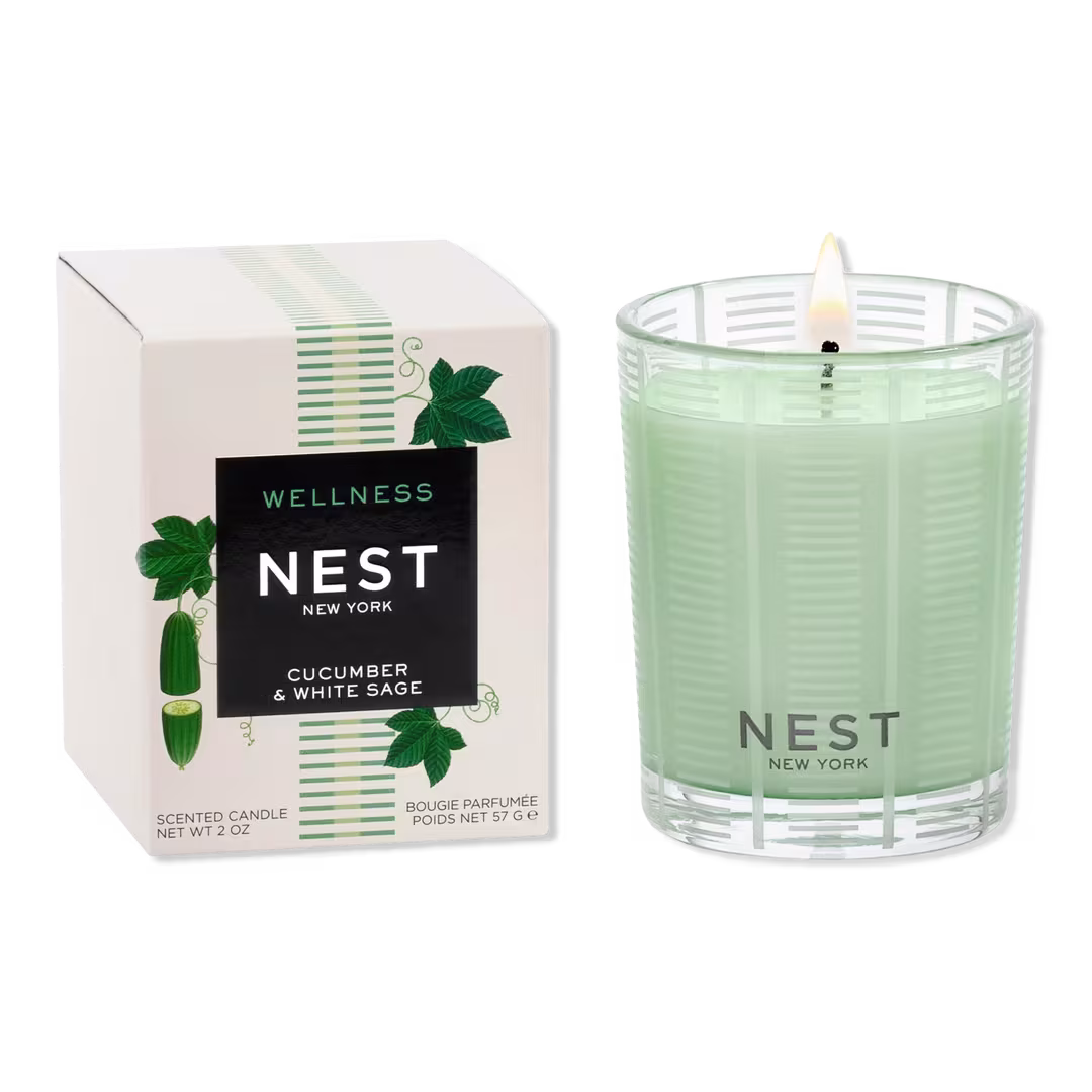 NEST New York  Cucumber & White Sage Votive Candle